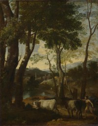 Картина автора Дюге Гаспар под названием Landscape with a Cowherd