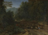Картина автора Дюге Гаспар под названием Landscape with a Shepherd and his Flock