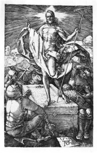 Картина автора Дюрер Альбрехт под названием The engraved Passion series- Resurrection