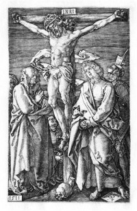 Картина автора Дюрер Альбрехт под названием The engraved Passion series - Crucifixion
