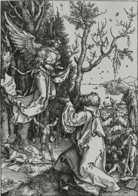 Картина автора Дюрер Альбрехт под названием Joachim et l'Angei