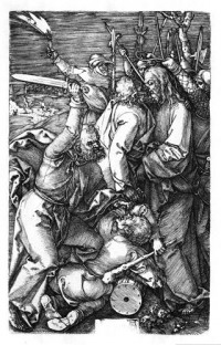 Картина автора Дюрер Альбрехт под названием The engraved Passion series - Betrayal of Christ