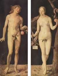 Картина автора Дюрер Альбрехт под названием Adam and Eve