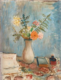 Картина автора Иварсон Иван под названием Stilleben med blommor i vas