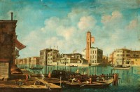 Картина автора Каналетто Антонио под названием Motiv från Venedig