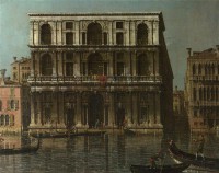Картина автора Каналетто Антонио под названием Palazzo Grimani