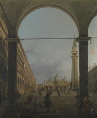Картина автора Каналетто Антонио под названием Piazza San Marco