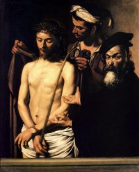 Картина автора Караваджо Микеланджело под названием Ecce Homo