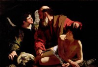 Картина автора Караваджо Микеланджело под названием Sacrifice of Isaac
