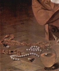 Картина автора Караваджо Микеланджело под названием Maria Magdalena