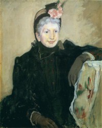 Картина автора Кассат Мэри под названием Portrait of an Eldery Lady (Portrait d'une femme agée) Huile sur Toile