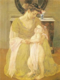 Картина автора Кассат Мэри под названием Mother and Child