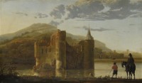 Картина автора Кейп Алберт под названием Ubbergen Castle