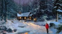 Картина автора Кинкейд Томас под названием Christmas Miracle