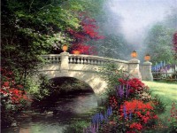 Картина автора Кинкейд Томас под названием Мост