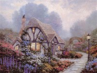 Картина автора Кинкейд Томас под названием Chandler `s Cottage