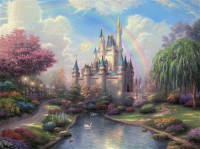 Картина автора Кинкейд Томас под названием A New Day at the Cinderella Castle