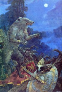 Картина автора Клименко Андрей под названием Вольга-волк