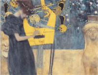 Картина автора Климт Густав под названием Die Musik  				 - Музыка