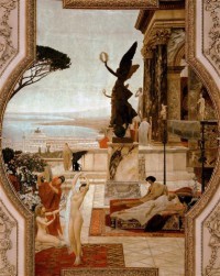 Картина автора Климт Густав под названием Театр в Таормине