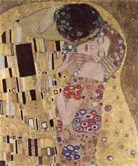 Картина автора Климт Густав под названием Целувката