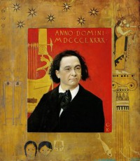 Картина автора Климт Густав под названием Портрет пианиста и педагога Иозафа Пембауера