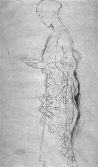 Картина автора Климт Густав под названием Рисунок 21