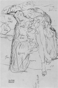 Картина автора Климт Густав под названием Рисунок 36