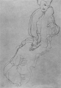 Картина автора Климт Густав под названием Рисунок 18