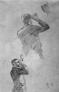 Картина автора Климт Густав под названием Рисунок 3