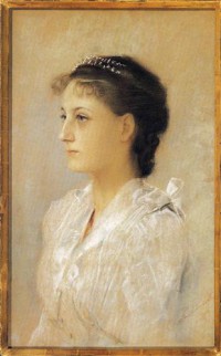 Картина автора Климт Густав под названием Портрет Эмилии Флоге в юности