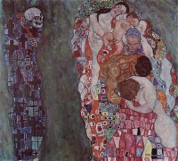 Картина автора Климт Густав под названием Tod und Leben