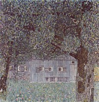 Картина автора Климт Густав под названием Oberosterreichisches Bauernhaus