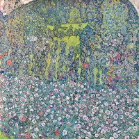Картина автора Климт Густав под названием Gartenlandschaft mit