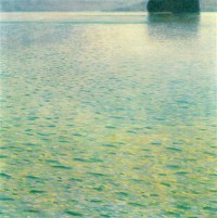 Картина автора Климт Густав под названием Insel im Attersee