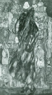 Картина автора Климт Густав под названием Der Iltispelz