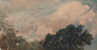 Картина автора Констебл Джон под названием Cloud Study with Trees