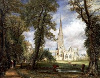 Картина автора Констебл Джон под названием Salisbury Cathedral
