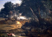 Картина автора Коро Жан Батист Камиль под названием Forest of Fontainebleau