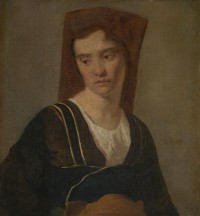 Картина автора Коро Жан Батист Камиль под названием A Peasant Woman