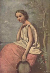 Картина автора Коро Жан Батист Камиль под названием La Zingara