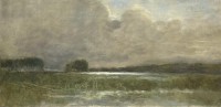 Картина автора Коро Жан Батист Камиль под названием The Marsh at Arleux