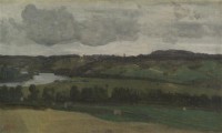 Картина автора Коро Жан Батист Камиль под названием The Seine near Rouen