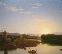 Картина автора Коул Томас под названием View on the Arno near Florence