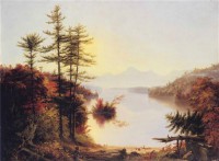 Картина автора Коул Томас под названием View on Lake Winnipiseogee