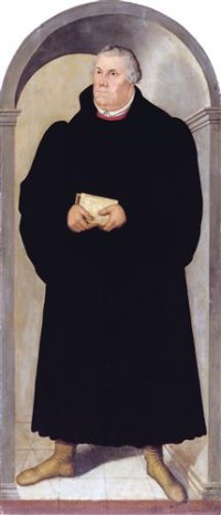 Картина автора Кранах Младший Лукас под названием Мартин Лютер