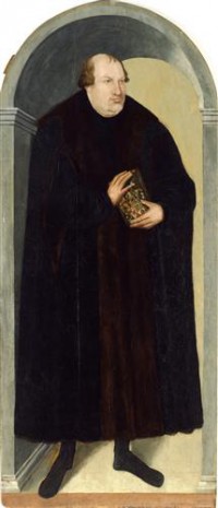 Картина автора Кранах Младший Лукас под названием Георг, герцог Антхальский