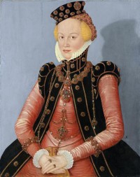 Картина автора Кранах Младший Лукас под названием Портрет герцогини