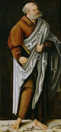 Картина автора Кранах Старший Лукас под названием Св.Пётр