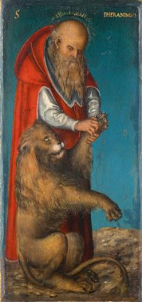 Картина автора Кранах Старший Лукас под названием Св.Иероним
